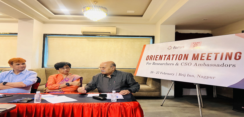 Orientation Meeting for researchers & CSO Ambassadors