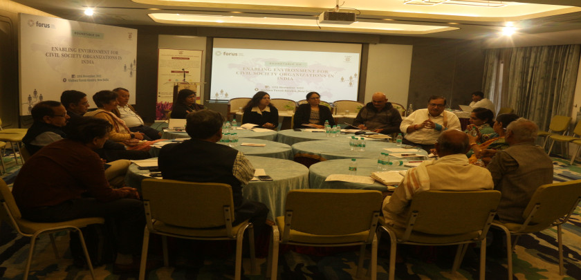 Strengthening the Enabling Environment for Indian Civil Society Organisations (Roundtable)