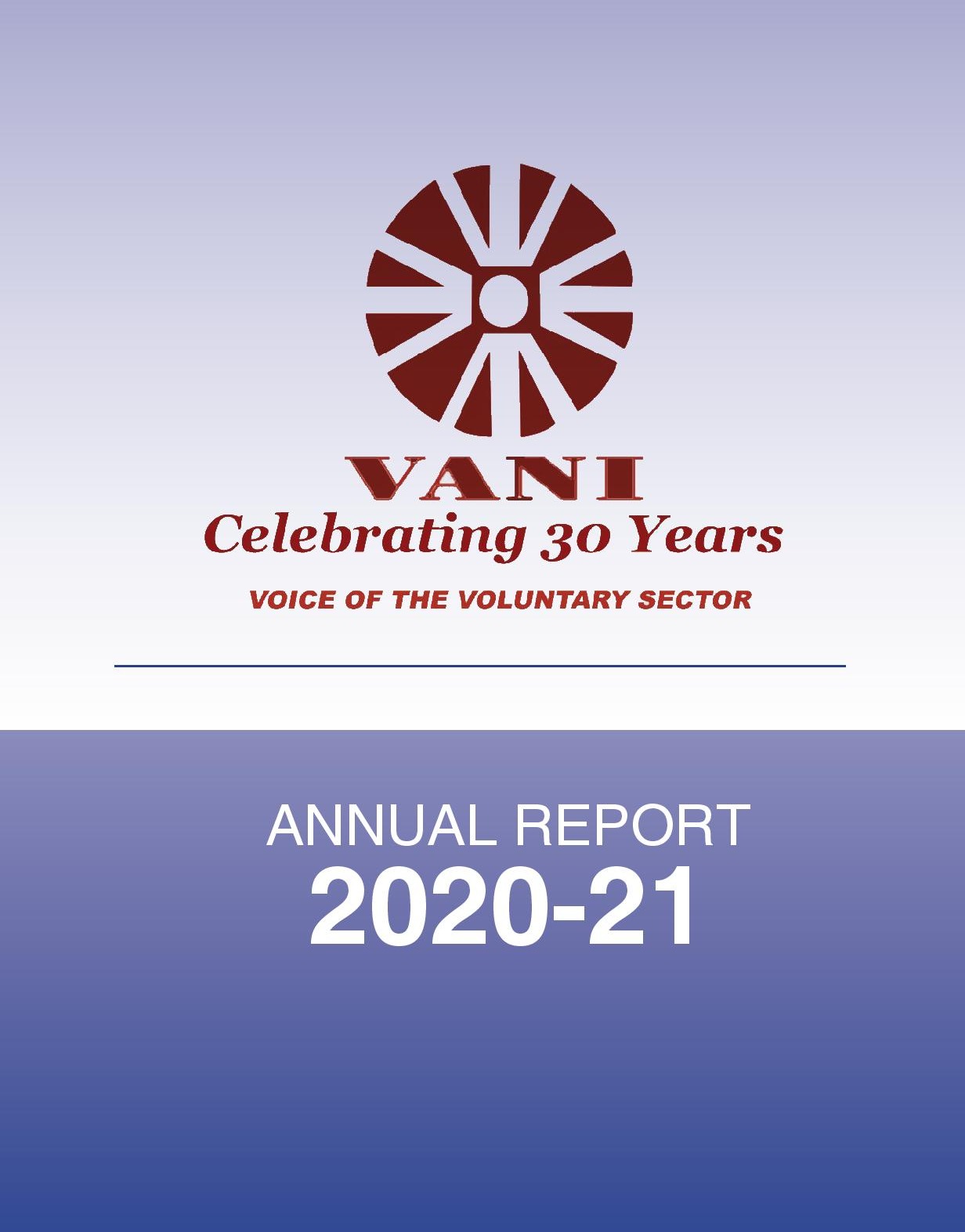 VANI's Annual Report 2020-21