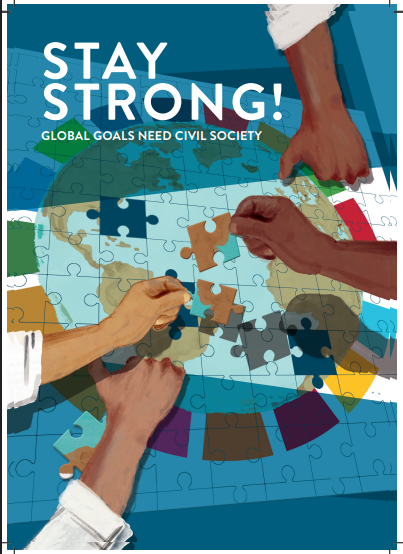This is a joint publication developed by Abong(Brazil), CCRDA(Ethiopia), VANI(India) and VENRO(Germany) under their combined project "Countdown 2030