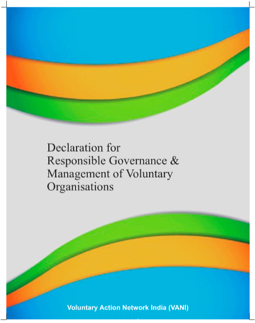 Declaration For Responsible Governance and Management of Voluntary Organisations