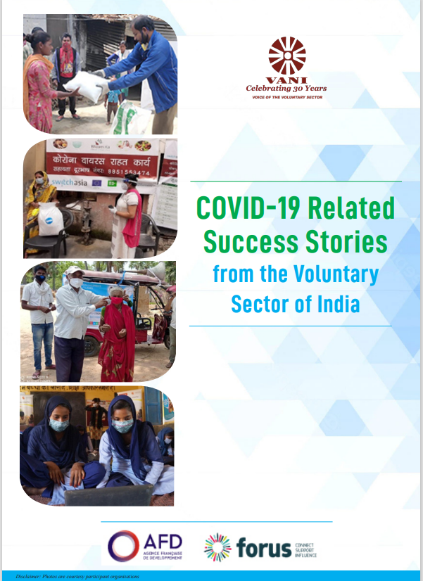 COVID-19 Related  Success Stories from the Voluntary  Sector of India, English.