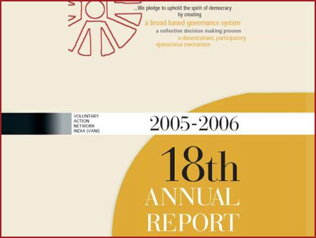 VANI's Annual Report 2005 - 2006